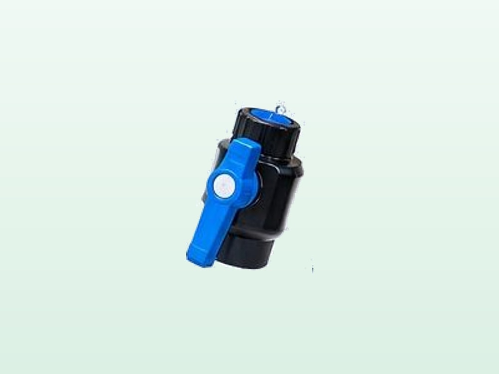 कृषीबिंदू टेक-ऑफ कनेक्टर व्हाव्हसह - १६ मिमी - drip irrigation product by Tejas Polymers